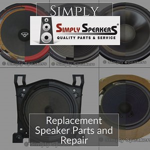 Blown woofers? Repair them with a kit from the leader in quality speaker repair parts since 1992! www.SimplySpeakers.com | Simply Speakers | Facebook