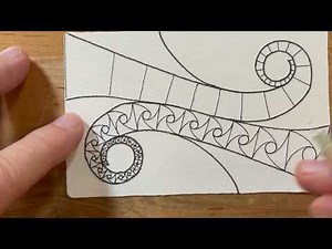 Zentangle Project Pack No. 22 - Day 05 (The 12 Days of Zentangle 2023)