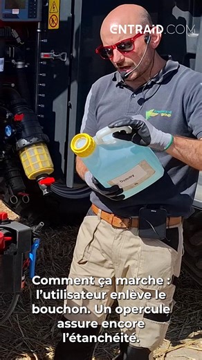 🟢 Kverneland sécurise le remplissage des pulvérisateurs avec le CTS Le nouveau système Closed Transfer System (CTS) permet d’incorporer les produits phytosanitaires sans contact direct ni risque de déversement accidentel. 👉 Plus de sécurité pour l’opérateur, moins de pollution ponctuelle : une avancée saluée par un prix Innov’Space 2025. 🔗 https://www.entraid.com/articles/avec-le-cts-kverneland-remplit-les-pulverisateurs-en-securite #Agriculture #Pulvérisateur #Kverneland #CTS | Entraid