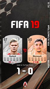 418K views · 3K reactions | Haaland VS Marmoush! FIFA 19 - FC 26  . . . Want to see more fifa evolution! Check out my YouTube channel, link in Profile BIO or search -> AustorFIFA on YouTube  . . Follow me for more: Austorfifa . . Tags: #austor #fc25 #fc26 #FIFA23Ratings #reels | Austorfifa | Facebook