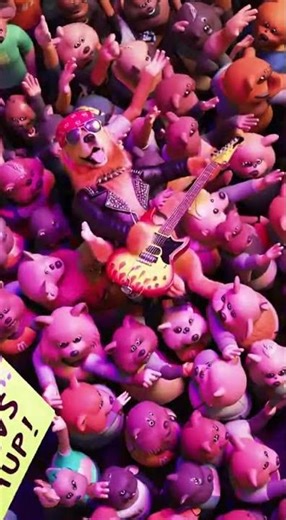 Rockstar Dog Crowd Surfs the Audience 😂