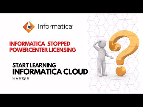 Informatica Cloud in 60 minutes | Learn Informatica IICS / IDMC | ETL PowerCenter vs Cloud - Demo