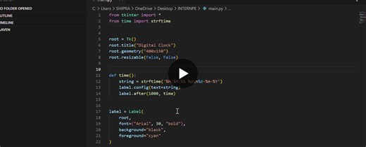 #python #tkinter #internpe #softwaredevelopment #internshiplearning | Riya Sharma