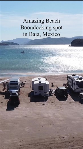 47K views · 936 reactions | Amazing Beach Boondocking location in Mexico. #rvlife #bajacalifornia #baja | Wandering Routes | Facebook
