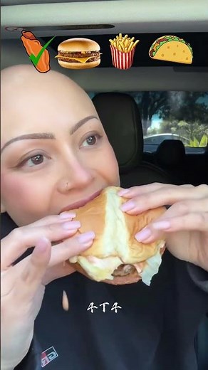 Eating only fast food challenge #eating #foodchallenge #asmr #food #mukbang #fastfood #foodie