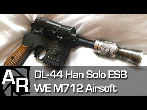 Airsoft DL-44 Han Solo ESB (MKIII) Brand New WE M712 Preview