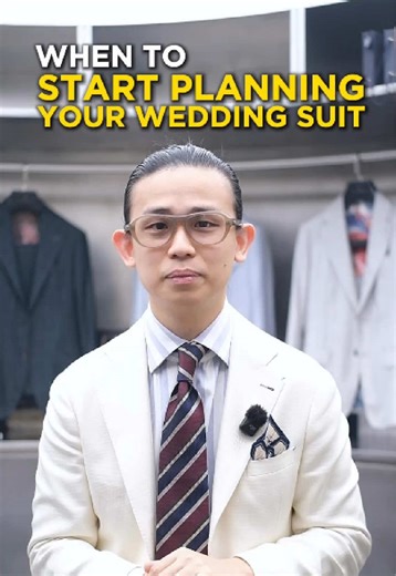 Getting married? Start earlier than you think. 🤵 The sweet spot for your wedding suit is 3–6 months before the big day — so you have time for the right fabric, perfect fit, and proper adjustments. Don’t wait and settle. Plan ahead and wear something truly made for you. ✨ . 📩 Getting married in 2026? Book your appointment and let’s get started. . #WeddingSuit #GroomStyle #BespokeWedding #MensWeddingWear #SingaporeWeddings