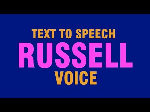 Text to Speech Voices, Russell Voice - IVONA VOICE