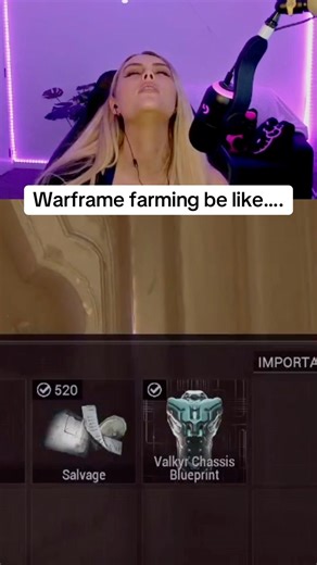 The life of a Warframe player 🙂‍↕️