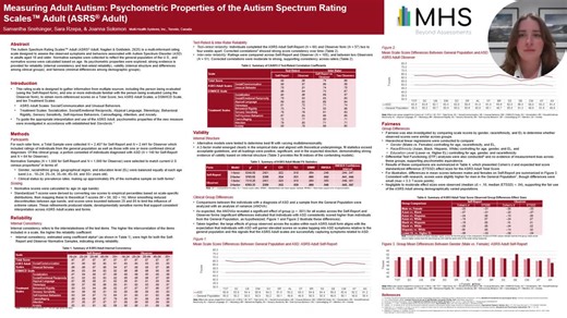 #asrsadult #autismassessment #healthcareinnovation #neurodiversity #multihealthsystems #clinicaltools #psychometry | Rebecca Ragland, M.A., NCSP