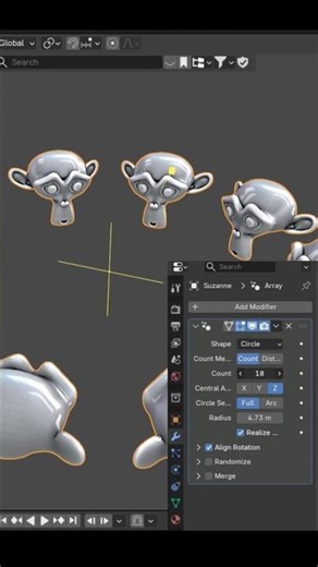 Blender Tip: Perfect Circular Array in Seconds