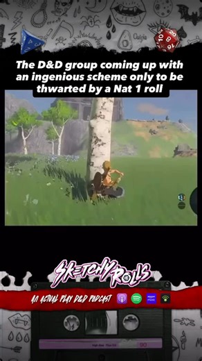 Sketchyrolls on Instagram: "Dramatic failure 😣 #dndmemes #memes #dnd #ttrpg #dungeonsanddragons"