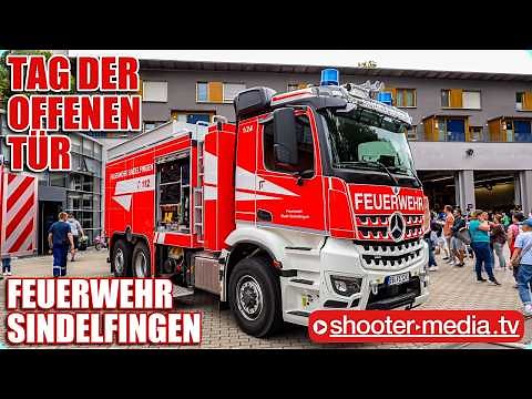 🚒 OPEN DAY - SINDELFINGEN FIRE DEPARTMENT 🚒 | 🚒 Large fleet (new GTLF) 🚒