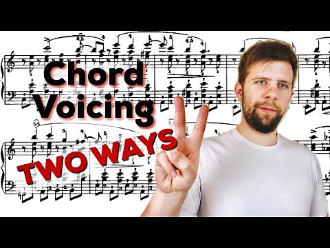 How To Practice Chord Voicing On The Piano 2 Ways | Piano Voicing Technique