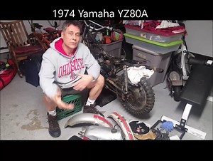 1.5K views · 19 reactions | Cleaning up a 1974 Yamaha YZ80 A Vintage MiniCycle first year of the YZ80 | All About Mini Bikes | Facebook