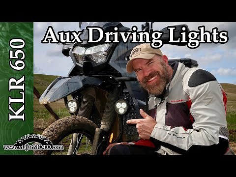 Wiring and Installing Denali Aux Lights on a 3rd-Gen KLR650...