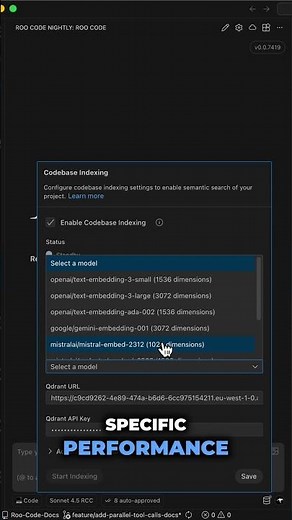 OpenRouter Provider Routing for Embeddings in Roo Code