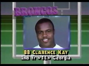 NFL 1985 10-20-85 Seattle Seahawks @ Denver Broncos pt 1 of 2