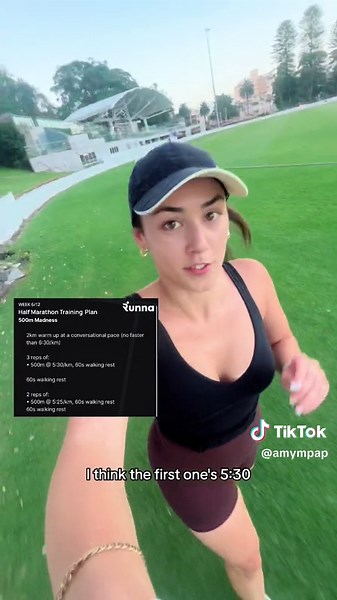 Not every run is a good run, wasn’t exactly a ray of sunshine here! Times like these are when I find having a plan really helps. I had the @Runna app guiding me the whole way through and so glad I stuck to it! Kms in the bank 💸 #runtok #running #newrunner #intervalrun #runwithme #runna #runningjourney