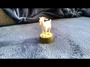 Mini screaming goat toy