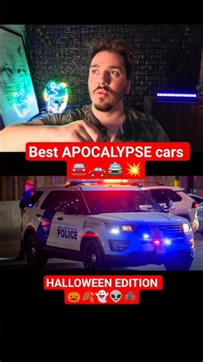 Top APOCALYPSE Vehicles for Survival 🚗 | Halloween Edition 🎃 #halloween #shorts #fypシ
