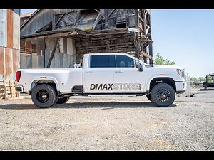 2021 GMC Denali HD Dually with 4" Cognito Lift Kit with DDC Wheels on 35" Toyo Tires