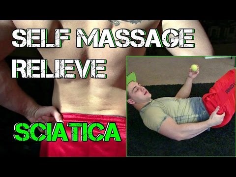 Self Massage for Sciatica Relieve! (Piriformis Syndrome)