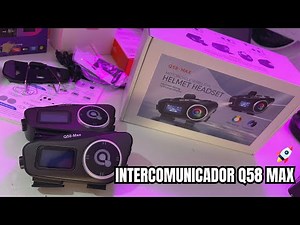Q58 MAX INTERCOM | HELMET HEADSET