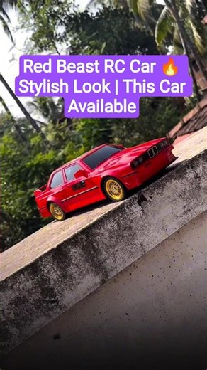 Red Beast RC Car 🔥 Stylish Look | This Car Available #automobile #weloveourviewers #remotecontrol