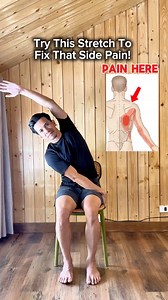 1.2M views · 11K reactions | Delete that SIDE PAIN in Seconds Like A Pro!! #stretch | Physical Therapy Session | Facebook