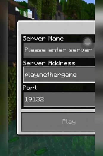 NetherGames Server IP #shorts