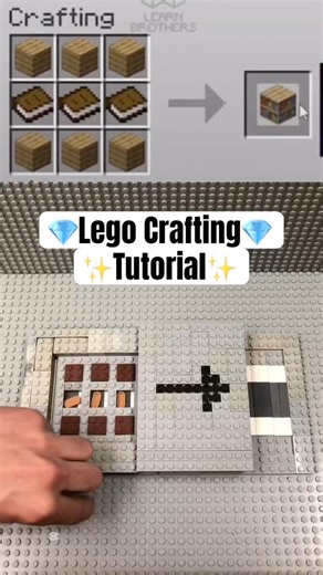 💎Lego Crafting Tutorial💎 #shorts #minecraft #lego #tutorial