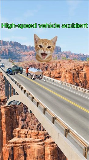 Fatal vehicle accident #beamng #crashtest #shorts