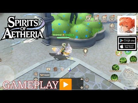 Spirits of Aetheria Gameplay Archer New MMORPG For Android/ios