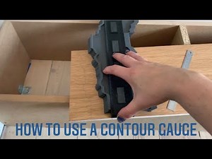 HOW TO USE A CONTOUR GAUGE