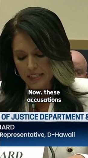 Tulsi Gabbard calls out Mitt Romney during Testimony