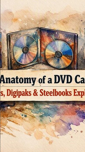 The Anatomy of a DVD Case: Slipcovers, Digipaks & Steel books Explained