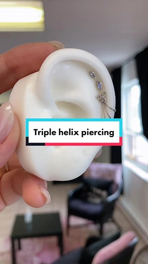 Replying to @Lo ✨ which is your fave? I like the triple labradorite gemstone helix earring stack in white gold 🤍 #thecuratedlobe #earpiercings #piercing #earstylingtoronto #earstyling #cartilagepiercings #earstylist #earringsstyle #oakvilleearpiercing #earrings #helixpiercing