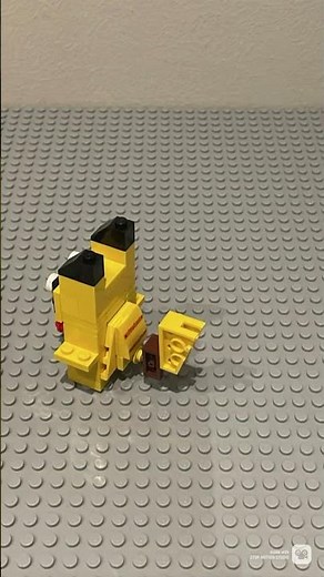 How to build Lego Pikachu and Pokéball #pokemon #lego