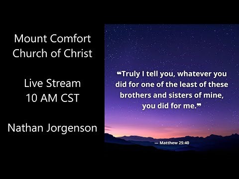 Sunday Morning Worship September 21st, 2025