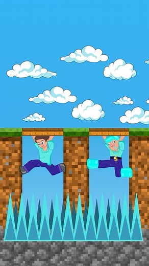 rusplaying on Instagram: "Help Steve hold the bridge in Minecraft 🏆 #minecraft #minecraftanimation #mcpe #mcpc #minecraftpc #minecraftpe #cartoon #animation #memes #meme #steve #alex #funny #music #song"