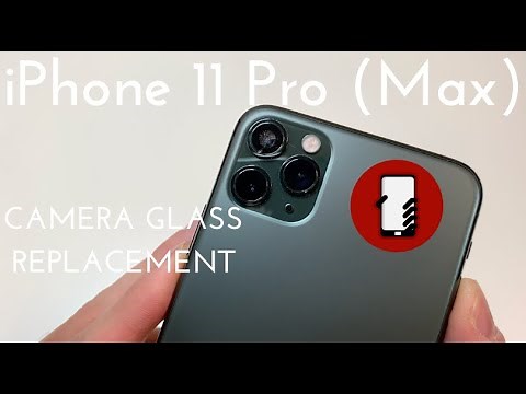 iPhone 11 Pro (Max) Camera Glass Cover Replacement (Fix it for $11!)