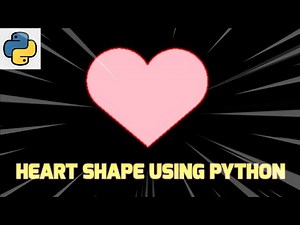 Create Heart Shape Using Python Turtle Graphics