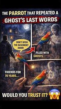 The Parrot That Repeated a Ghost's Last Words 🦜👻😨 | The Cursed Echo