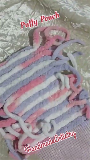 Puffy Pouch 👝 #diy