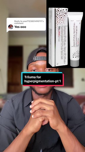 Replying to @user7123851490717 Triluma is one of the best treatment for hyperpigmentation #tretinoin #hyperpigmentationtreatment #stretchmarks #foryou #viraltiktok #pimple #phd