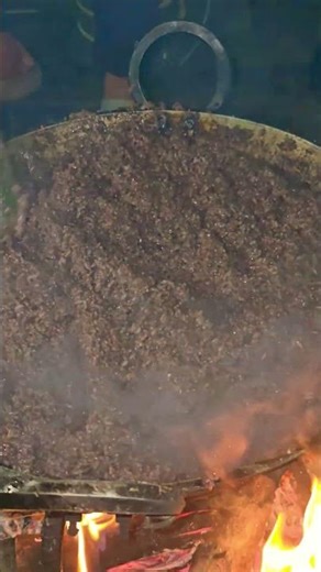 Idu mishmi local cuisine by traditions, Dry bamboo shoots, Pork Meat and Rice.