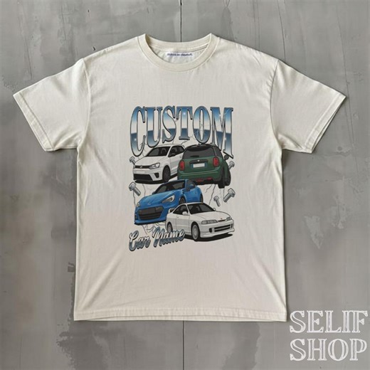 Custom Car T-shirt | Personalized Car Design | Unisex Car Lover Gift | Custom Vehicle Shirt - Etsy