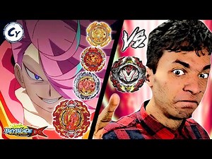PROMINENCE VALKYRIE vs TODOS PHOENIX Beyblade Burst Dynamite Battle