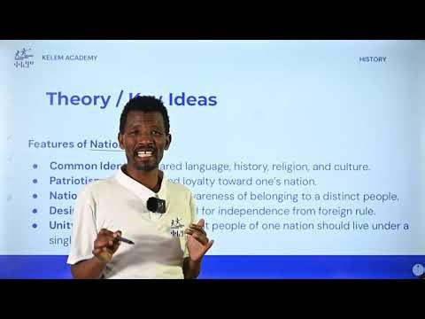 1.2. Features of Nationalism and Formation of Nation States: History Grade 10